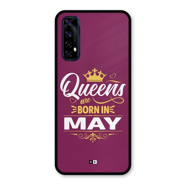 May Born Queens Metal Back Case for Realme 7