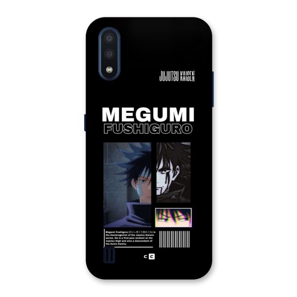 Megumi Fushiguro Back Case for Galaxy M01