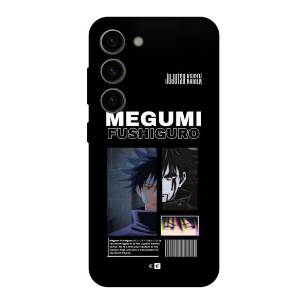 Megumi Fushiguro Back Case for Galaxy S23