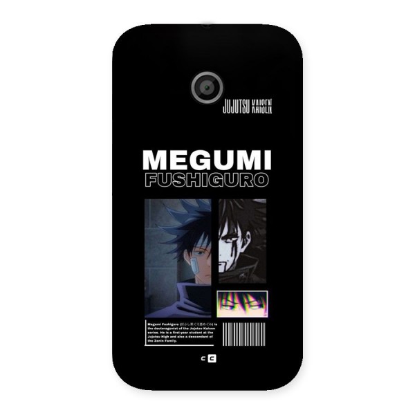 Megumi Fushiguro Back Case for Moto E