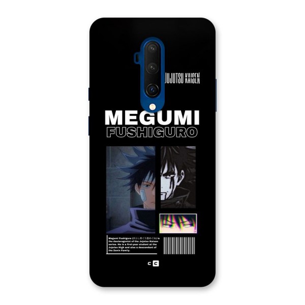 Megumi Fushiguro Back Case for OnePlus 7T Pro