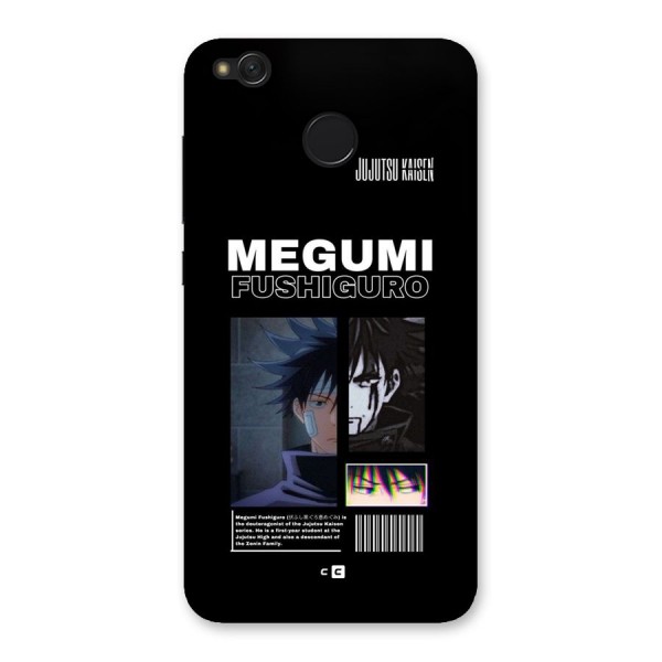 Megumi Fushiguro Back Case for Redmi 4