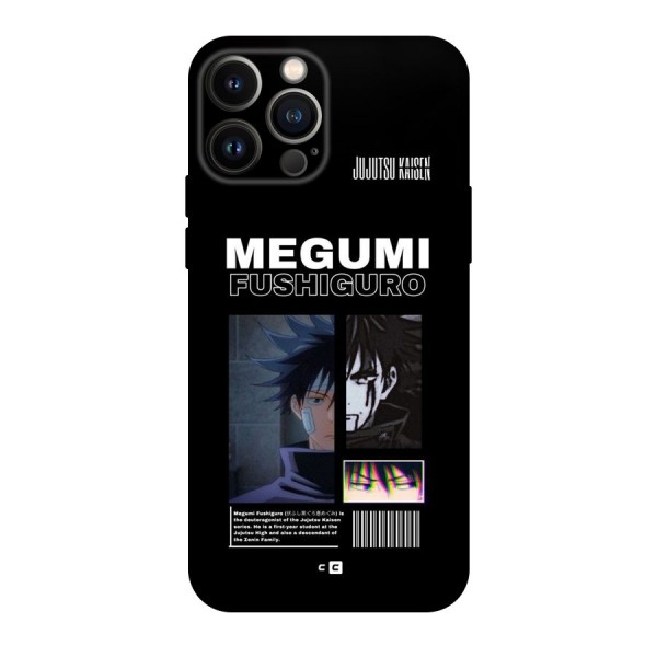 Megumi Fushiguro Back Case for iPhone 13 Pro Max