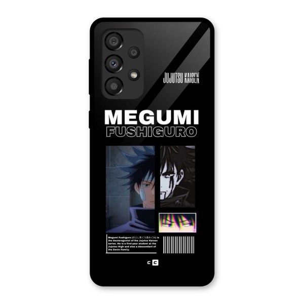 Megumi Fushiguro Glass Back Case for Galaxy A33 5G