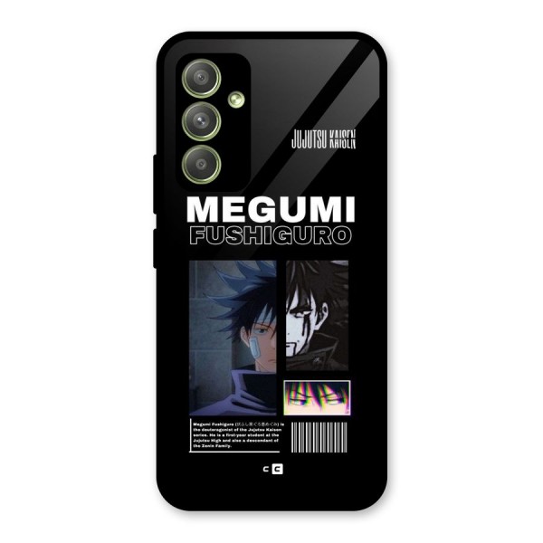 Megumi Fushiguro Glass Back Case for Galaxy A54