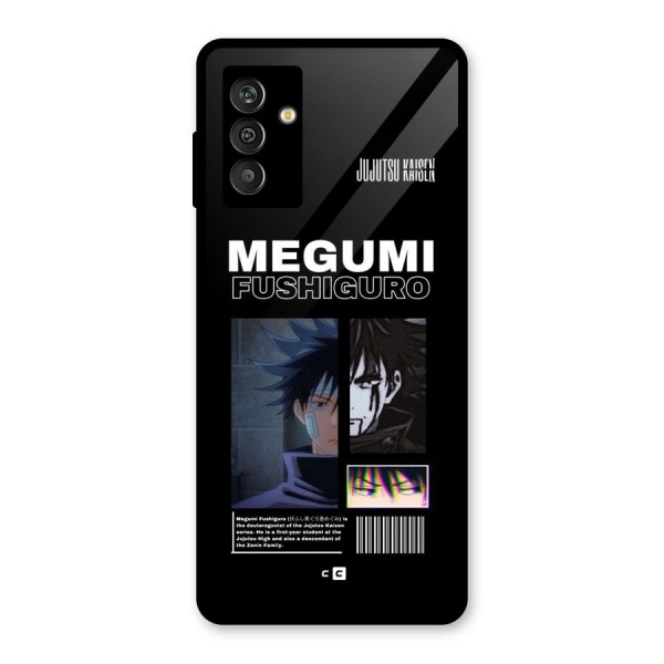 Megumi Fushiguro Glass Back Case for Galaxy M13