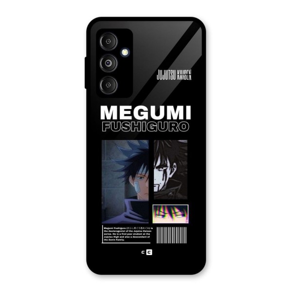 Megumi Fushiguro Glass Back Case for Galaxy M14 5G