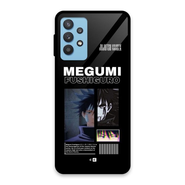 Megumi Fushiguro Glass Back Case for Galaxy M32 5G