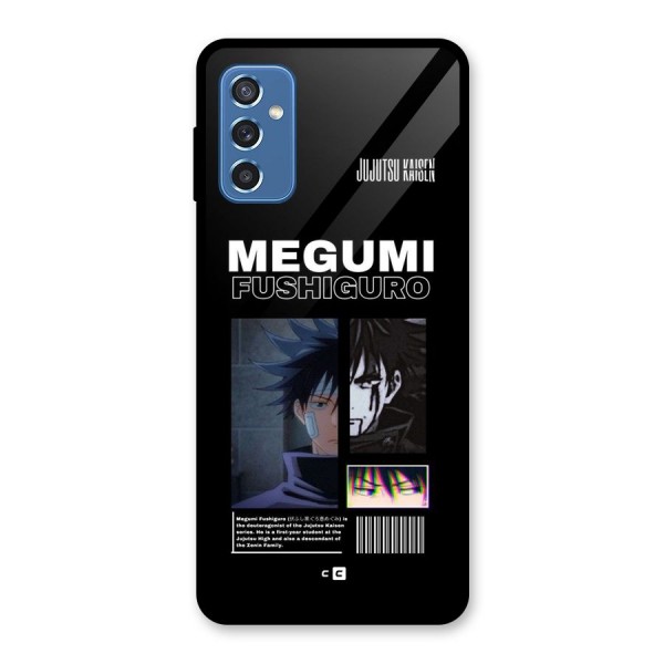 Megumi Fushiguro Glass Back Case for Galaxy M52 5G