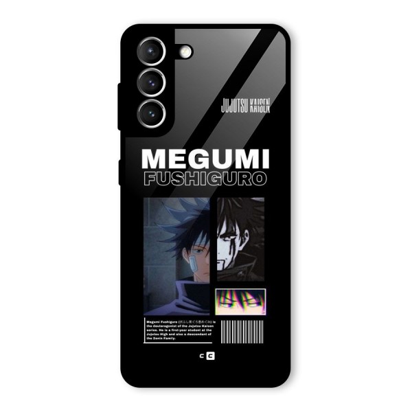 Megumi Fushiguro Glass Back Case for Galaxy S21 5G
