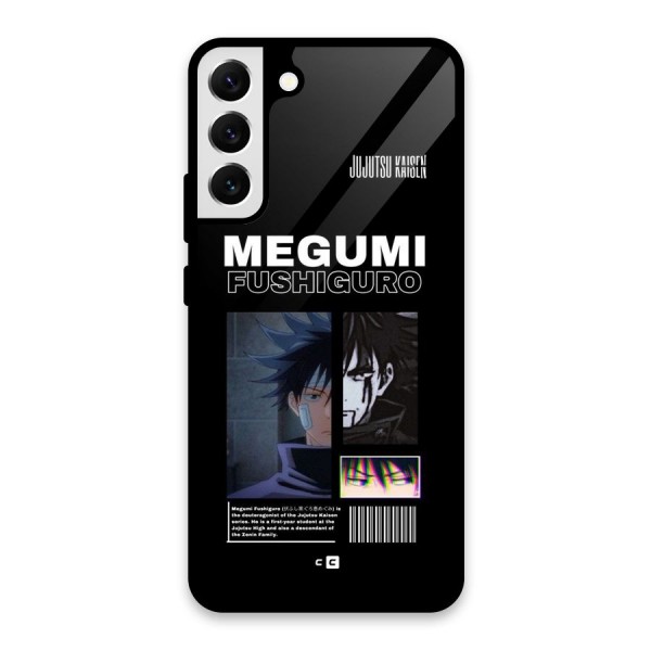 Megumi Fushiguro Glass Back Case for Galaxy S22 Plus 5G