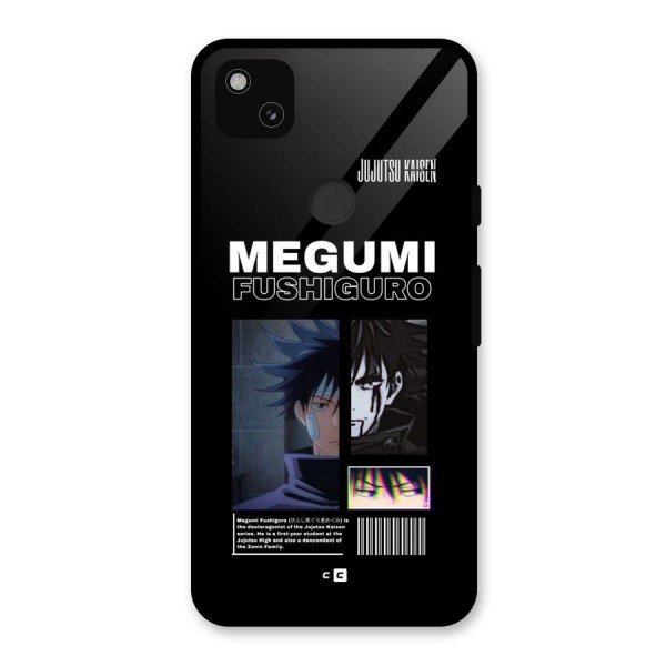 Megumi Fushiguro Glass Back Case for Google Pixel 4a