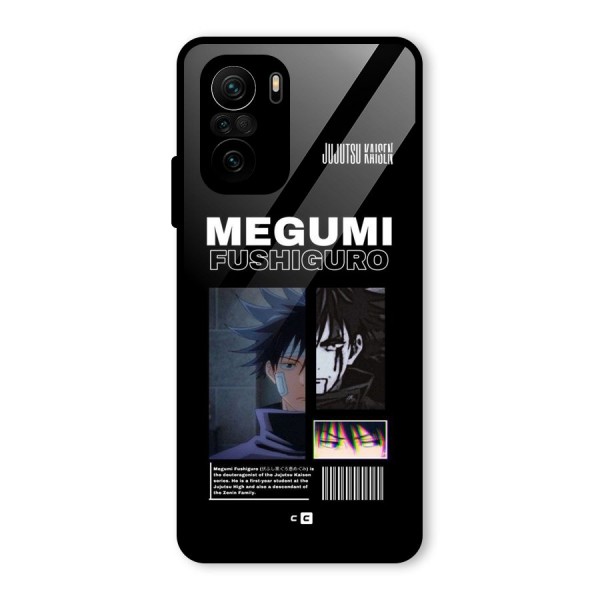 Megumi Fushiguro Glass Back Case for Mi 11x