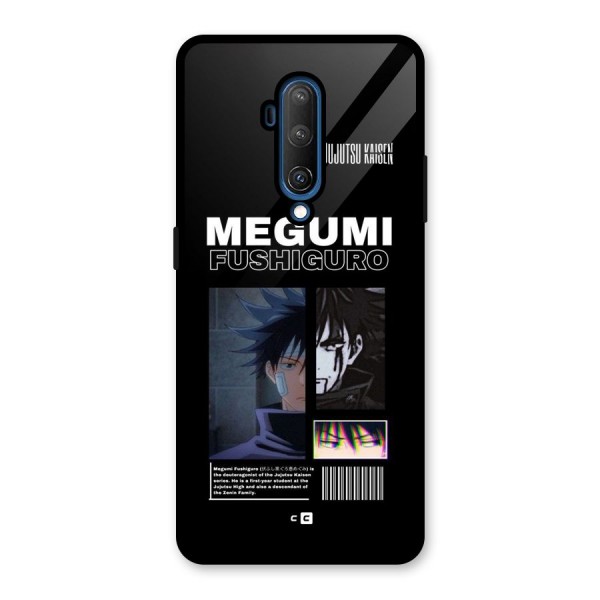 Megumi Fushiguro Glass Back Case for OnePlus 7T Pro