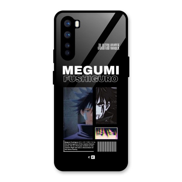 Megumi Fushiguro Glass Back Case for OnePlus Nord