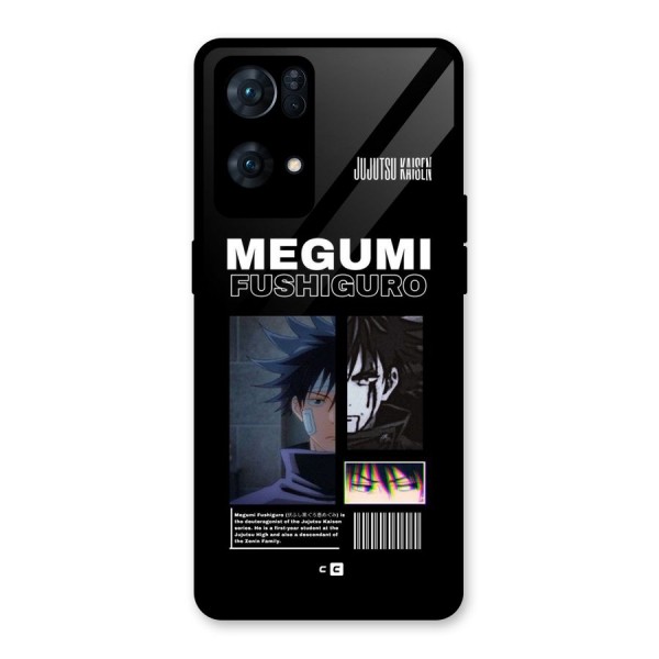 Megumi Fushiguro Glass Back Case for Oppo Reno7 Pro 5G