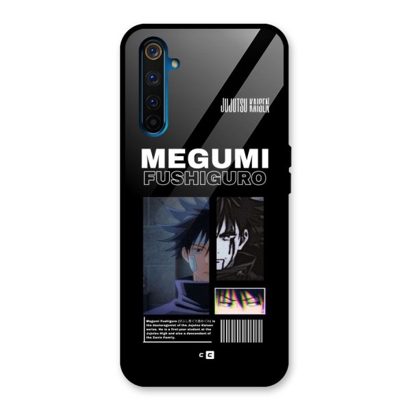 Megumi Fushiguro Glass Back Case for Realme 6 Pro