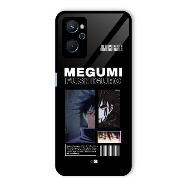 Megumi Fushiguro Glass Back Case for Realme 9i