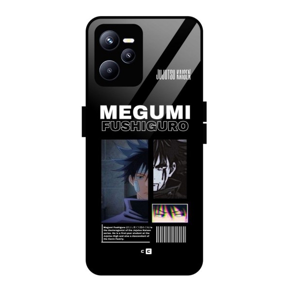 Megumi Fushiguro Glass Back Case for Realme C35