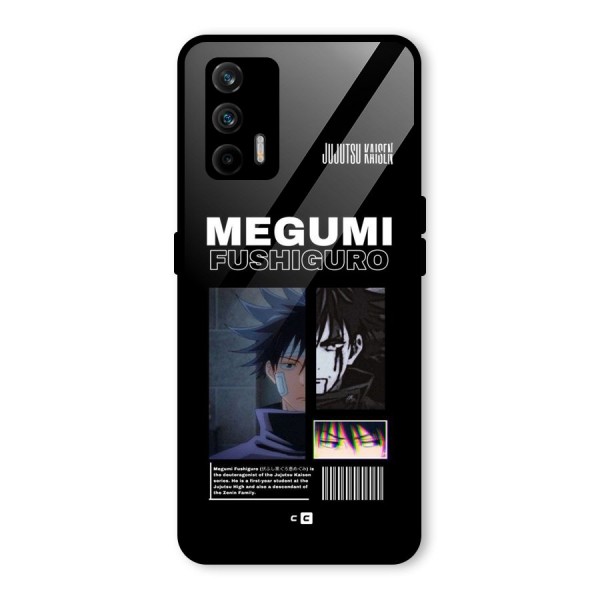 Megumi Fushiguro Glass Back Case for Realme GT 5G