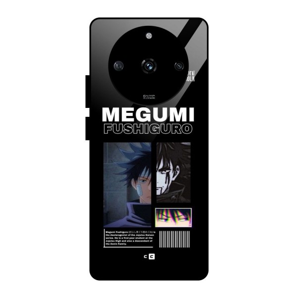 Megumi Fushiguro Glass Back Case for Realme Narzo 60 5G