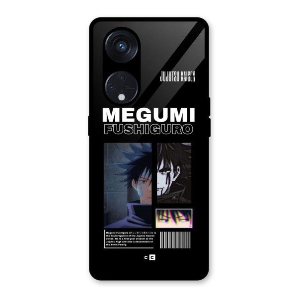 Megumi Fushiguro Glass Back Case for Reno8 T 5G