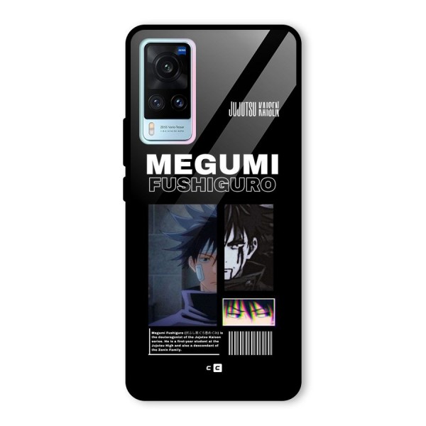 Megumi Fushiguro Glass Back Case for Vivo X60