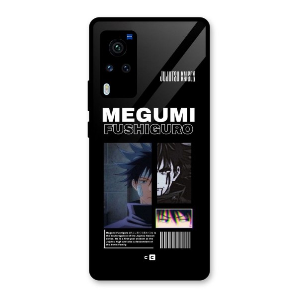 Megumi Fushiguro Glass Back Case for Vivo X60 Pro