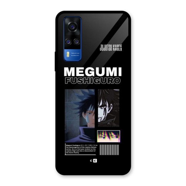 Megumi Fushiguro Glass Back Case for Vivo Y51