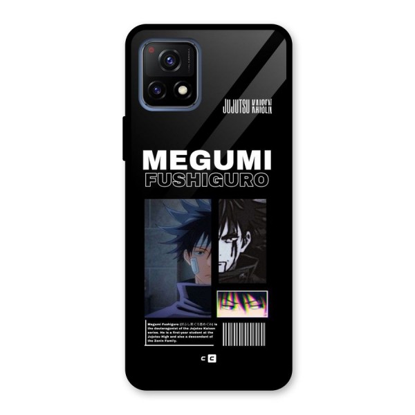 Megumi Fushiguro Glass Back Case for Vivo Y72 5G