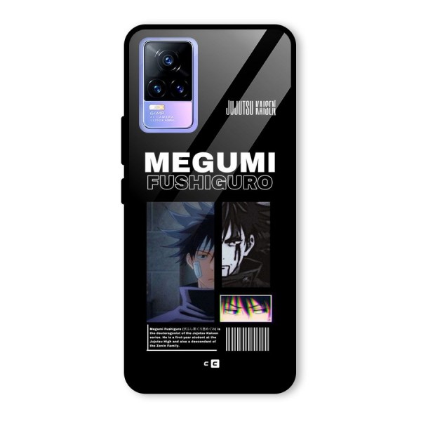 Megumi Fushiguro Glass Back Case for Vivo Y73