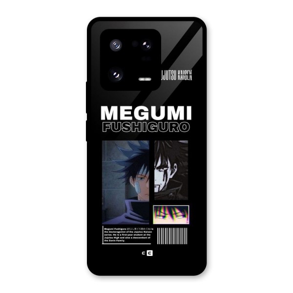 Megumi Fushiguro Glass Back Case for Xiaomi 13 Pro