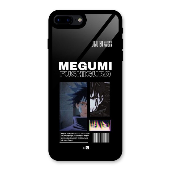 Megumi Fushiguro Glass Back Case for iPhone 7 Plus