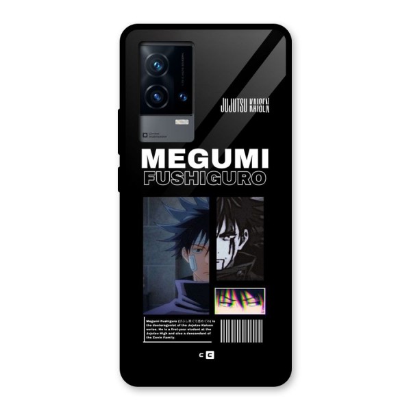 Megumi Fushiguro Glass Back Case for iQOO 9 5G