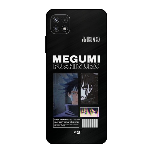 Megumi Fushiguro Metal Back Case for Galaxy A22 5G