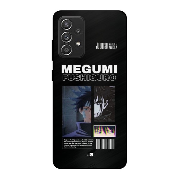 Megumi Fushiguro Metal Back Case for Galaxy A52