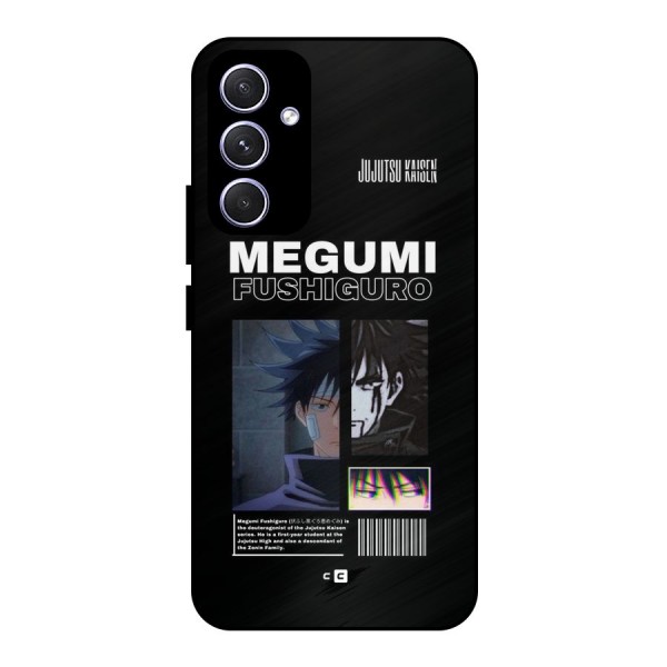 Megumi Fushiguro Metal Back Case for Galaxy A54