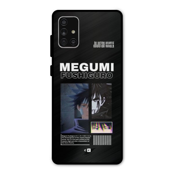 Megumi Fushiguro Metal Back Case for Galaxy A71