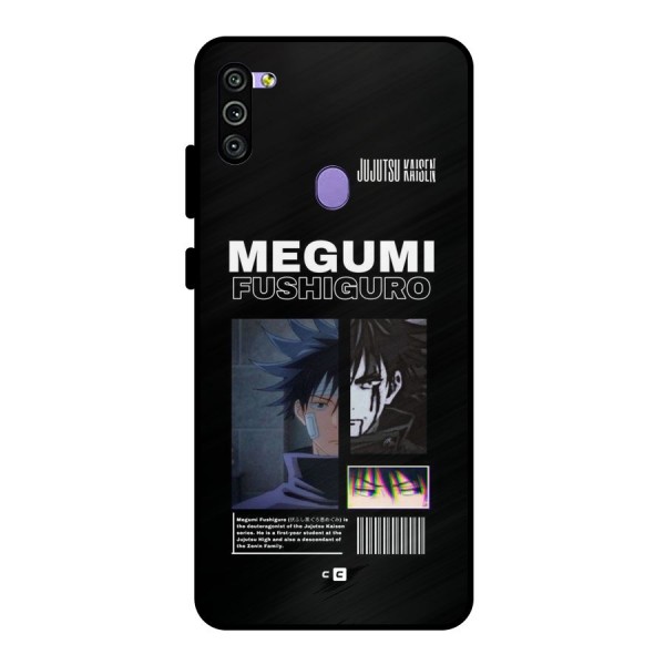 Megumi Fushiguro Metal Back Case for Galaxy M11