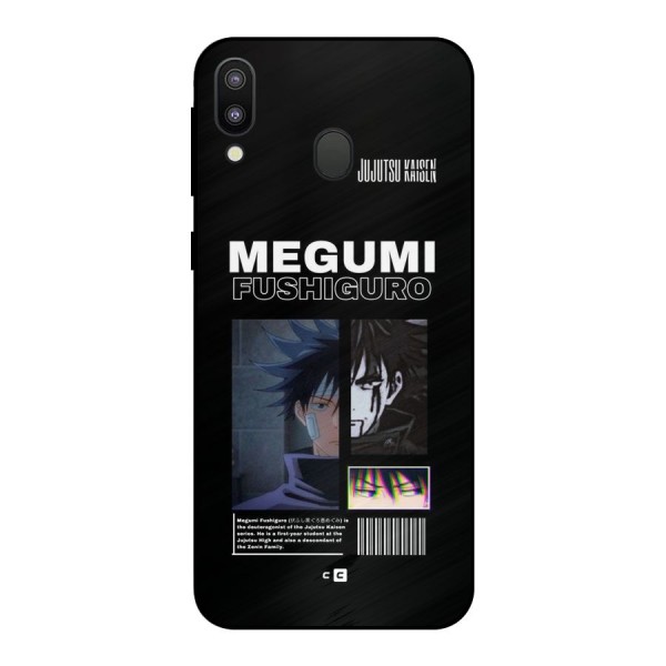 Megumi Fushiguro Metal Back Case for Galaxy M20