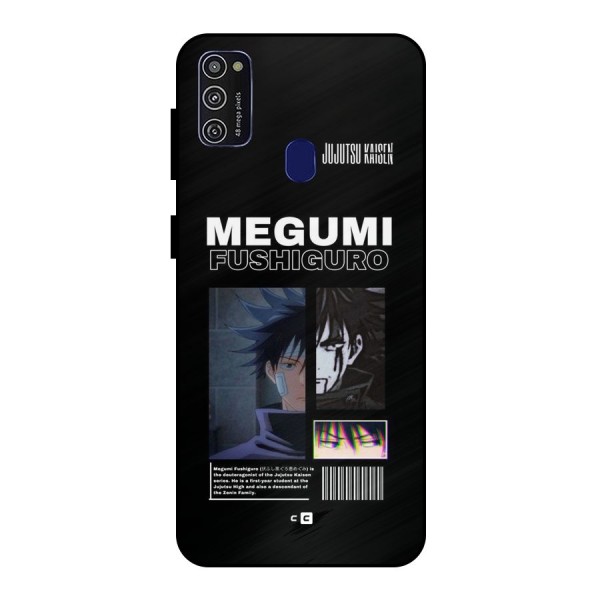 Megumi Fushiguro Metal Back Case for Galaxy M21