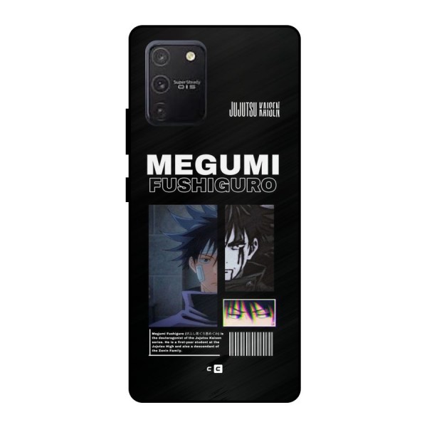 Megumi Fushiguro Metal Back Case for Galaxy S10 Lite