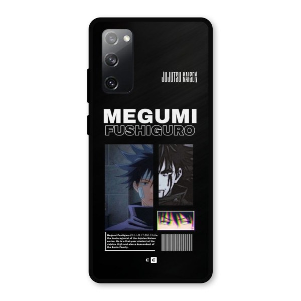 Megumi Fushiguro Metal Back Case for Galaxy S20 FE