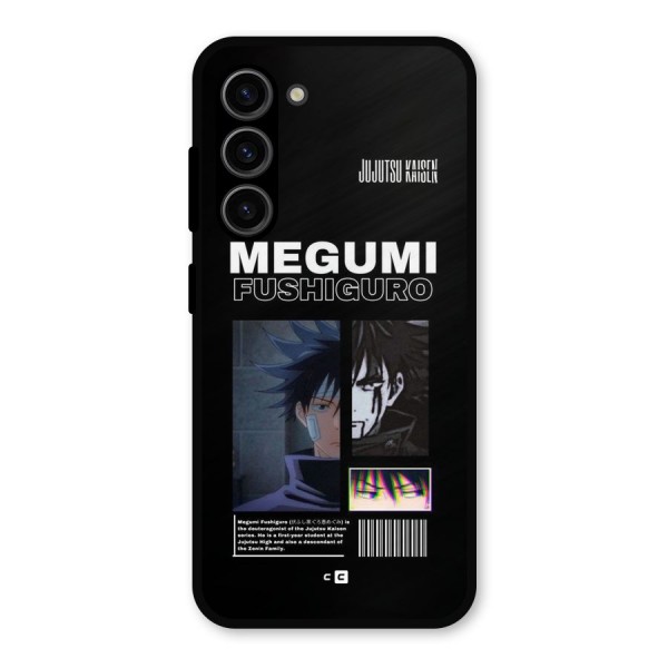 Megumi Fushiguro Metal Back Case for Galaxy S23