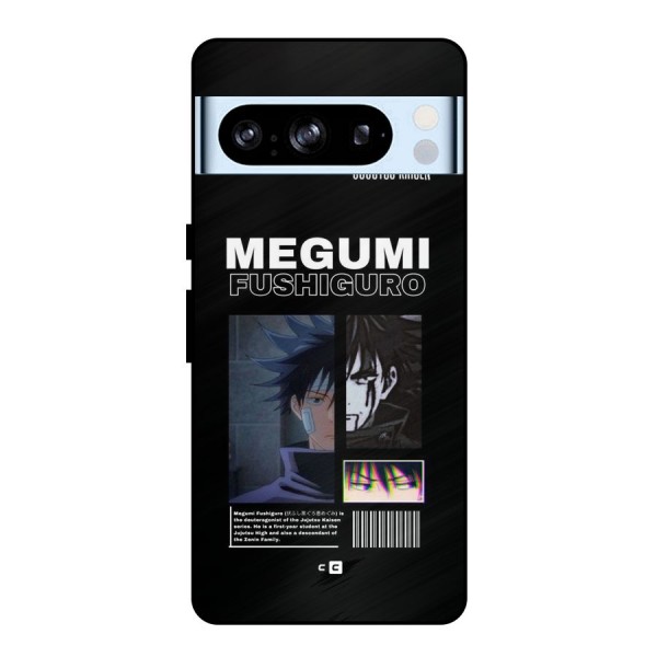 Megumi Fushiguro Metal Back Case for Google Pixel 8 Pro