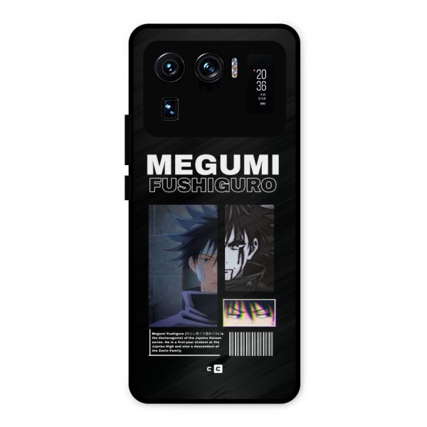 Megumi Fushiguro Metal Back Case for Mi 11 Ultra