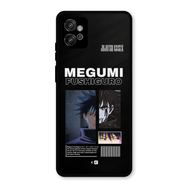 Megumi Fushiguro Metal Back Case for Moto G32