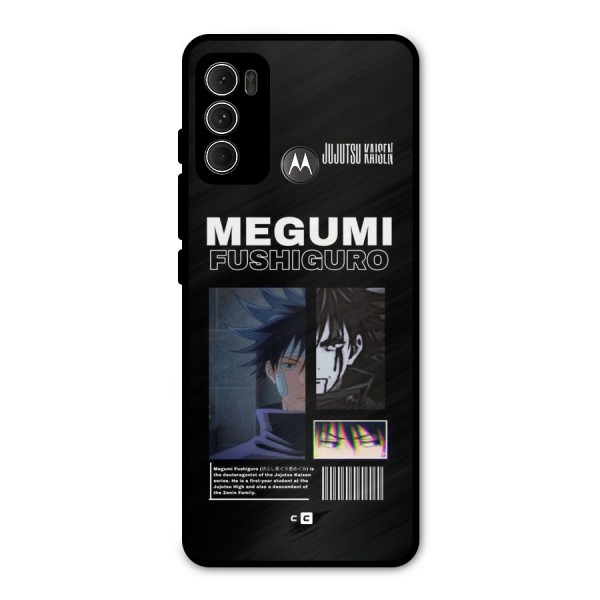 Megumi Fushiguro Metal Back Case for Moto G60