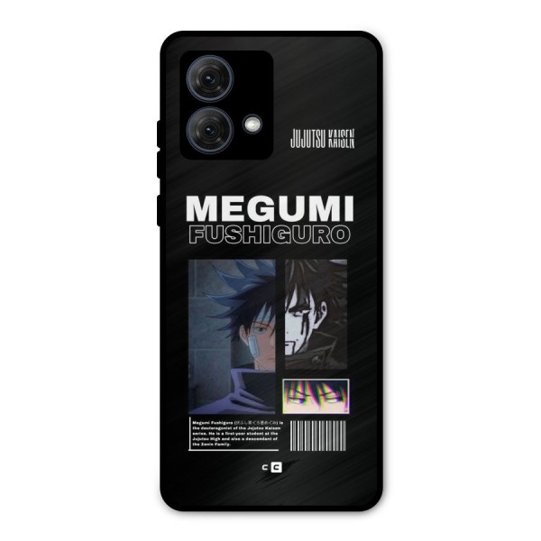 Megumi Fushiguro Metal Back Case for Moto G84