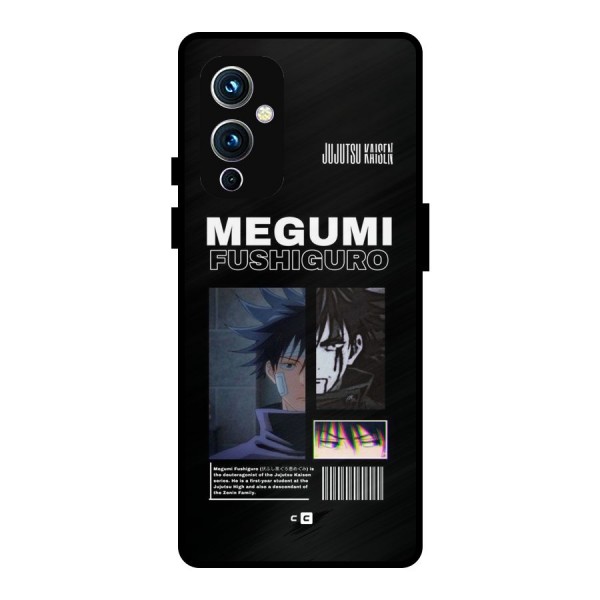 Megumi Fushiguro Metal Back Case for OnePlus 9